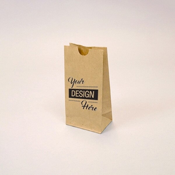 Custom-Printed Natural Kraft 2-lb G